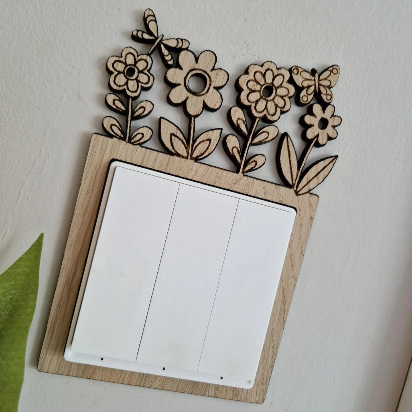 Flower Light Switch Surround