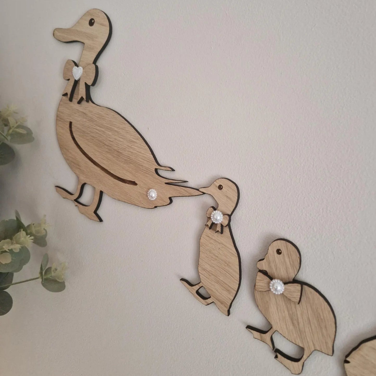 Duck Family Nursery Wall Art