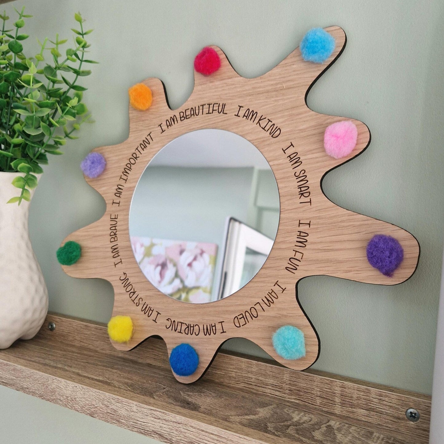 Paint Splat Positivity Mirror