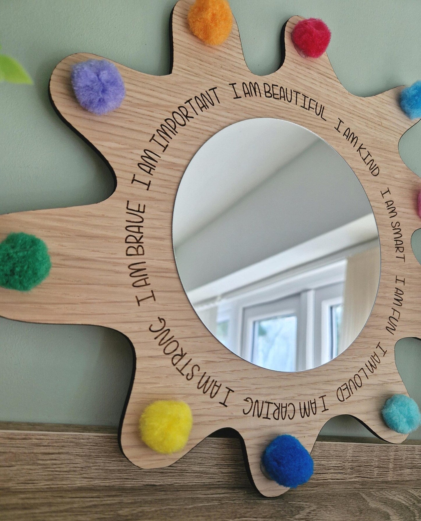 Paint Splat Positivity Mirror