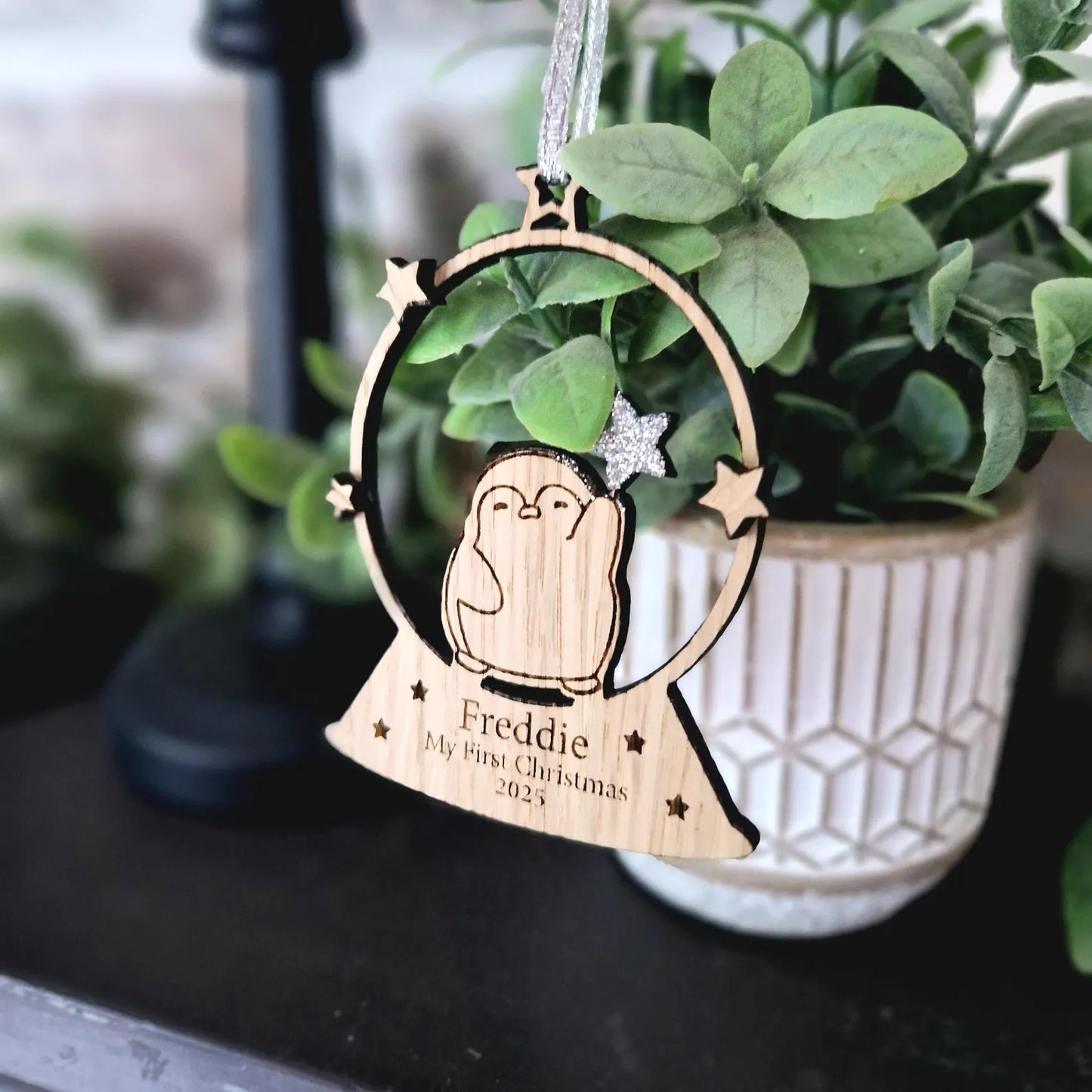 My 1st Christmas Penguin Bauble