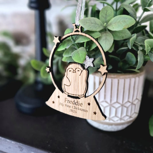 My 1st Christmas Penguin Bauble