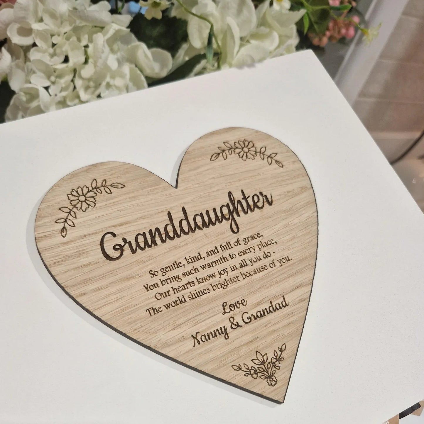 Granddaughter Keepsake Box