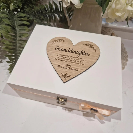 Granddaughter Keepsake Box