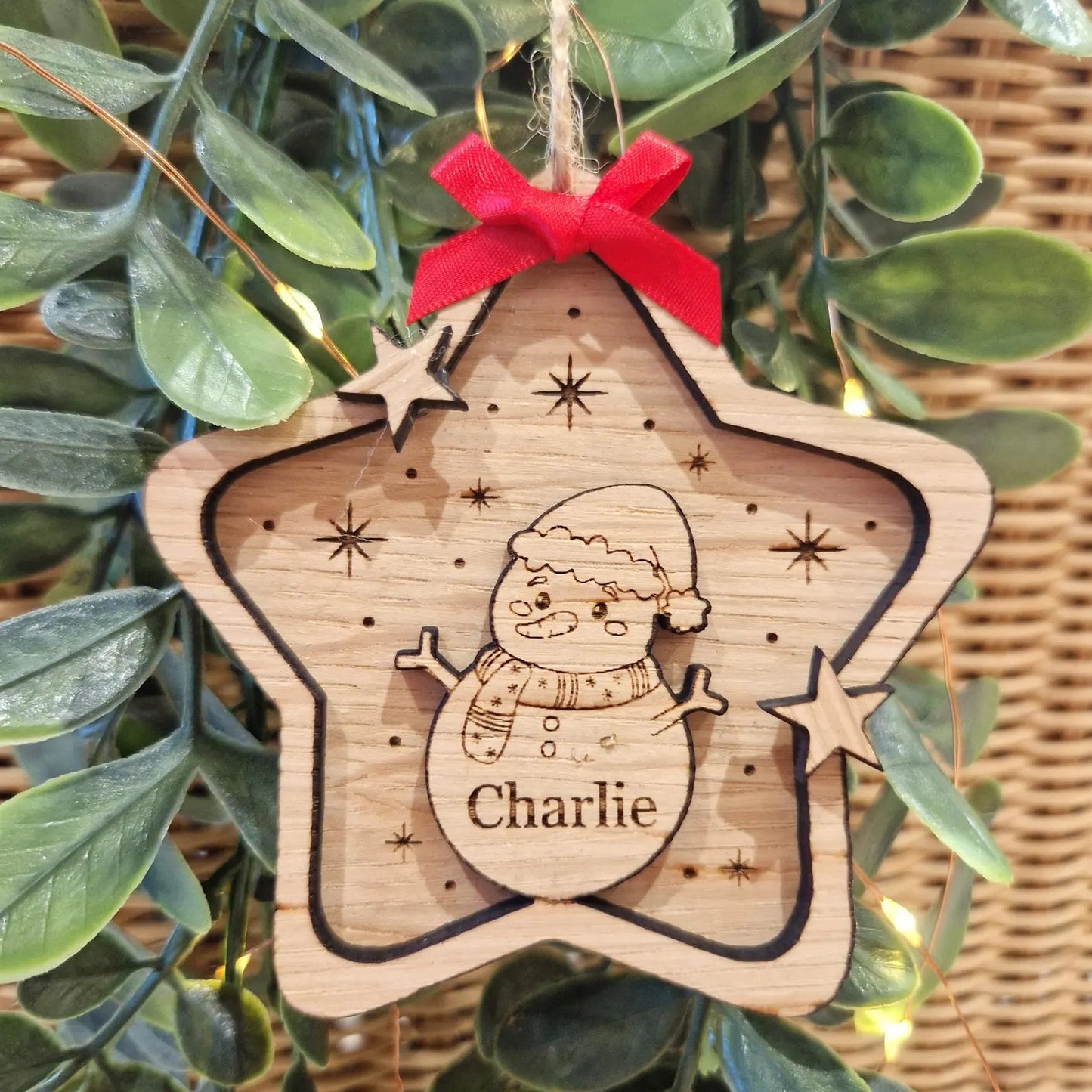 Star Baubles - Personalised