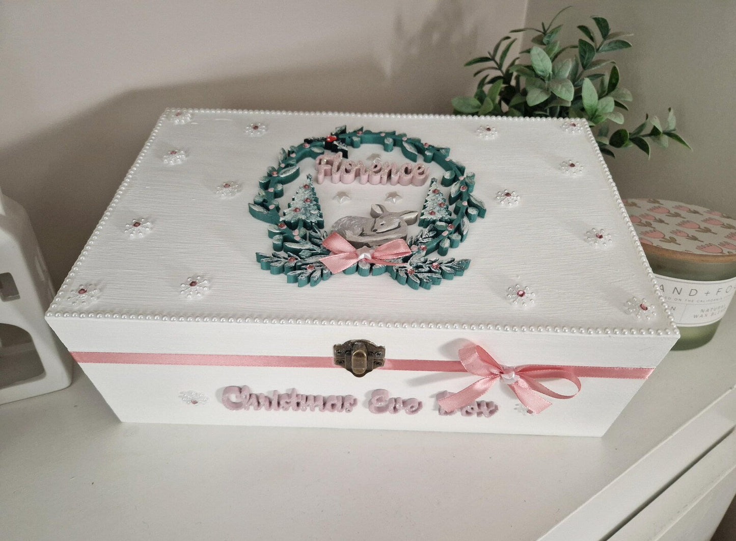 Baby Deer Christmas Eve Box- Personalised