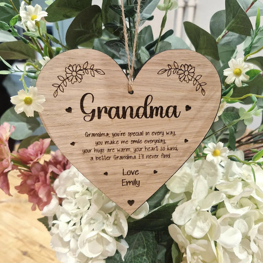Grandma Oak Heart