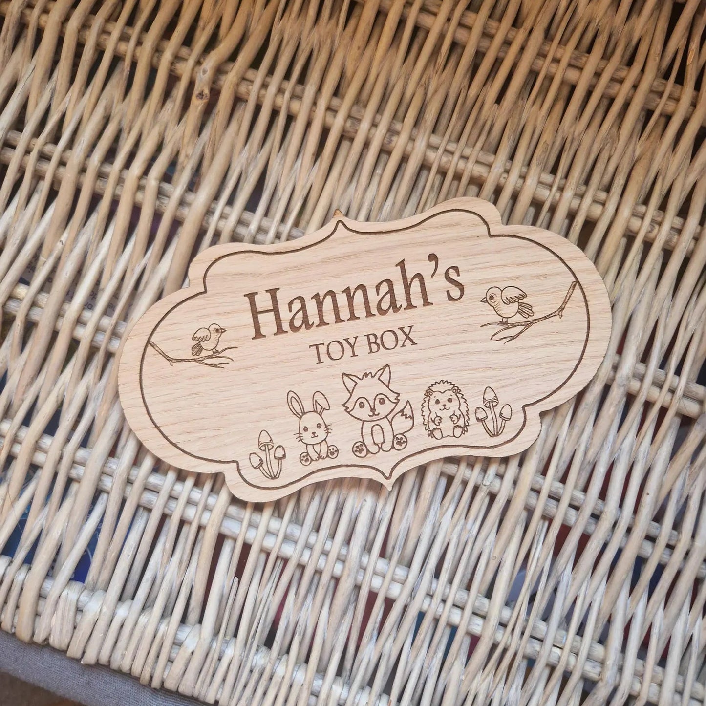 Toy Box Front- Personalised