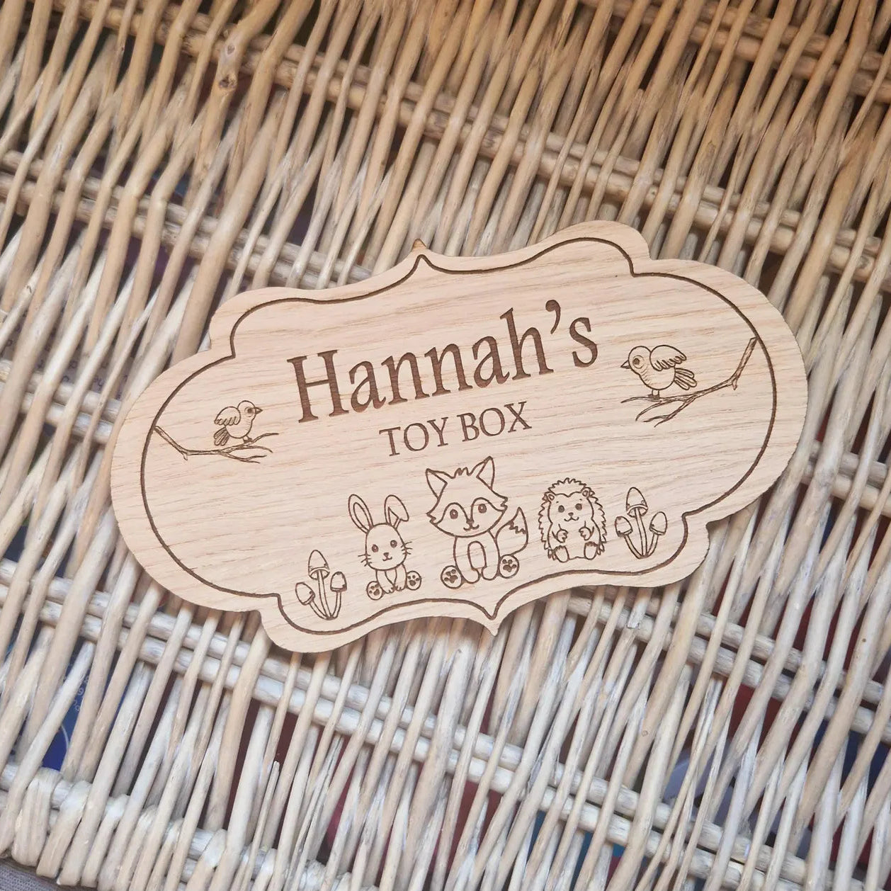 Toy Box Front- Personalised