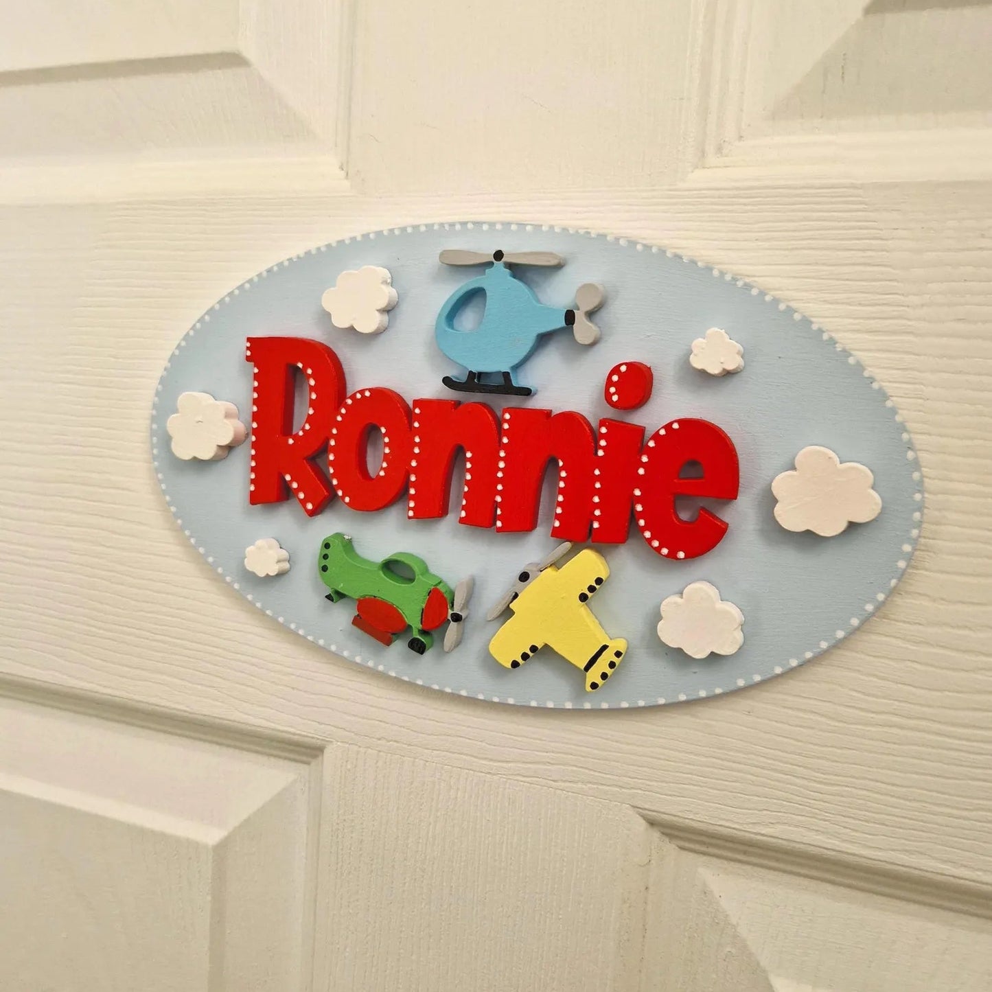 Children's Door Name Plaque