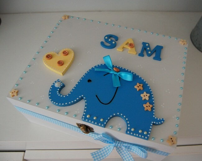 Cute Baby Boy Memory Box