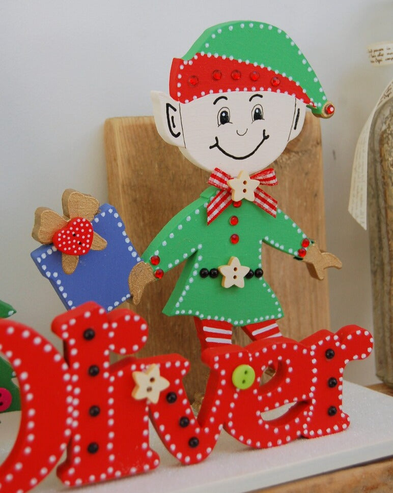 Personalised 'Little Elves' Sign