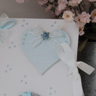 Baby Boy Memory Book/ Scrapbook