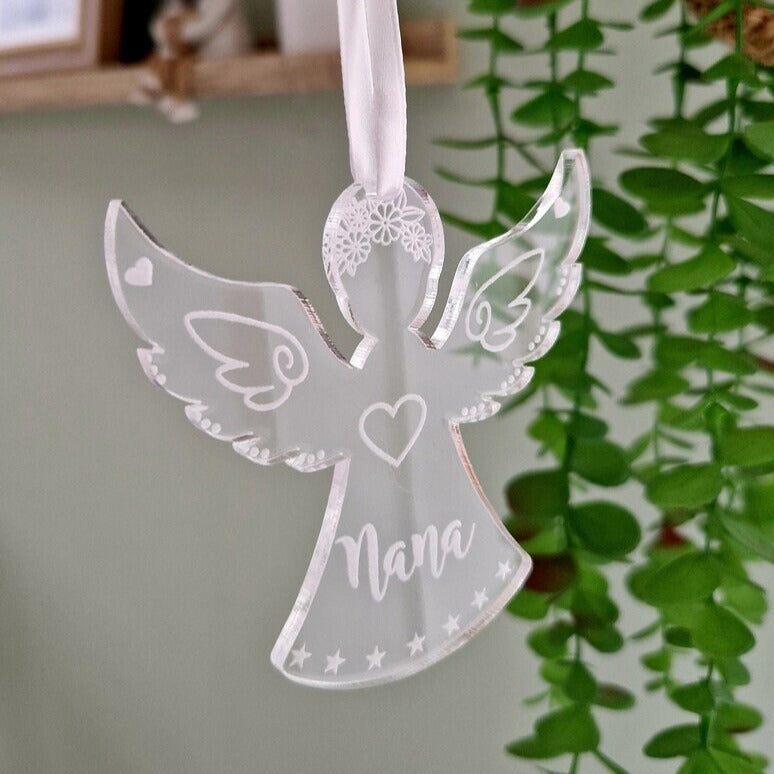 Acrylic Memorial Angel