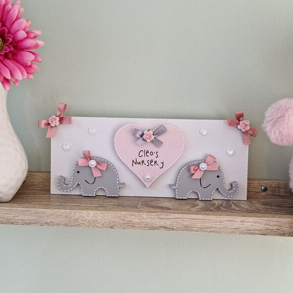 Personalised  Nursery Door Plaque