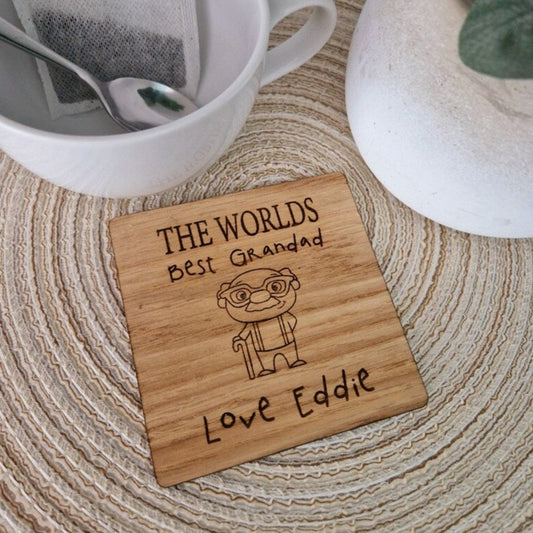 World's Best Grandad Coaster