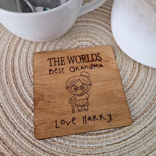 World's Best Grandma Coaster