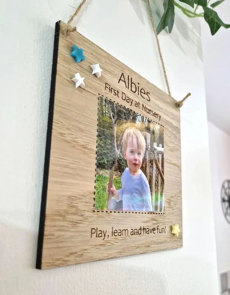 First Day at Nursery Photo Frame