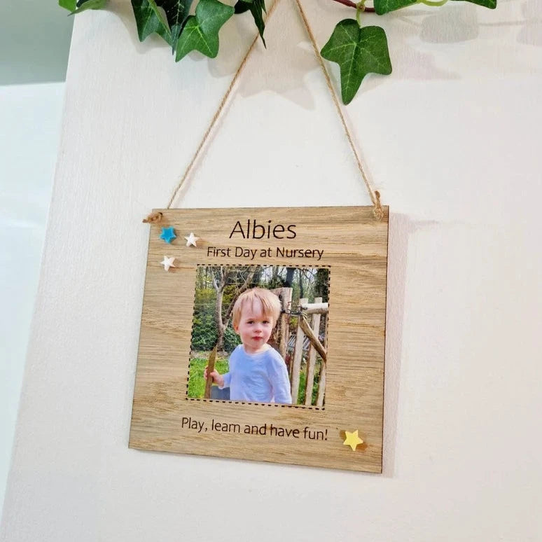 First Day at Nursery Photo Frame