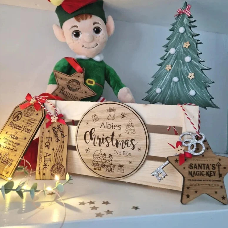 Christmas Eve Box Plaque/Sign- Personalised