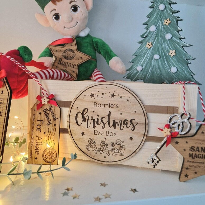 Christmas Eve Box Plaque/Sign -Personalised