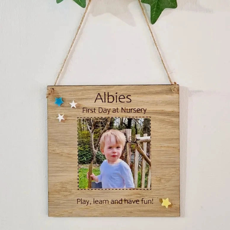 First Day at Nursery Photo Frame