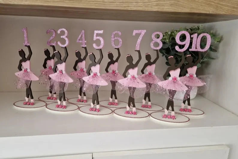 Ballerina Table Numbers