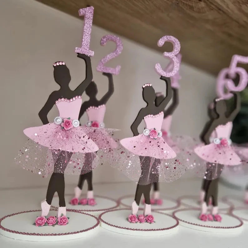 Ballerina Table Numbers