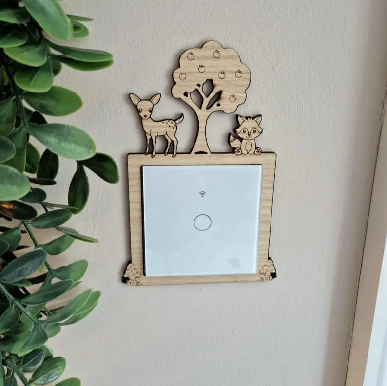 Light Switch Surround- Woodland Friends